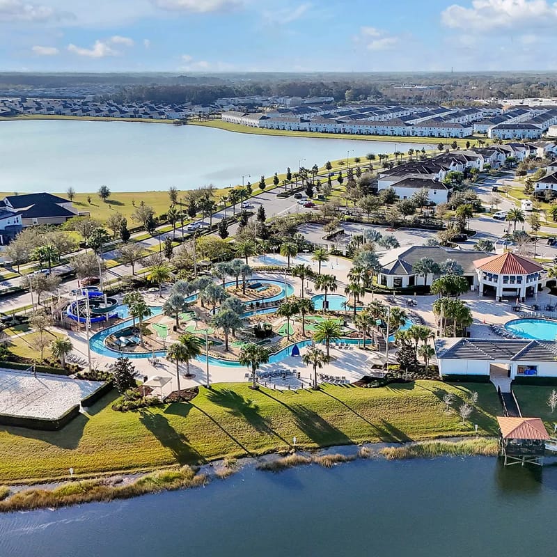 Modern 2BR Condo with Lazy River Near Disney